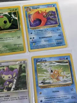 Pokemon Card Lot Card WOTC Vintage Collection - NM-DMG - 10x Non English Cards - Image 5
