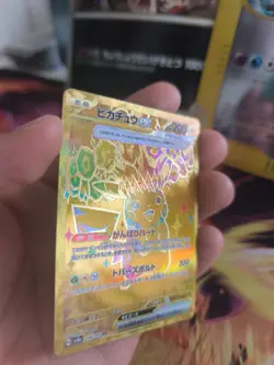 Pokemon Card Card Holo Pikachu Ex Terestal Festival Gold Fullart Japanese NM - Image 3