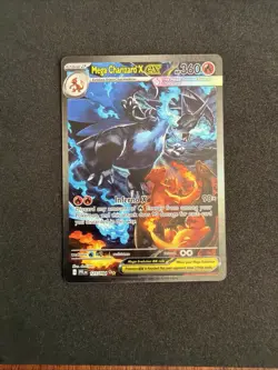 Mega Charizard X ex 125/094 Phantasmal Flames Special Art NM Pokemon Card - Image 1
