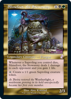 Slimefoot, the Stowaway Time Spiral Remastered NM Special CARD ABUGames - Image 1