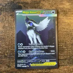 Mega Absol ex 180/132 Mega Evolution Card NM - Image 1