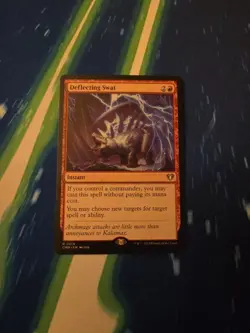 NMT MTG Deflecting Swat Commander Masters Regular Red Rare Instant Card - Image 1