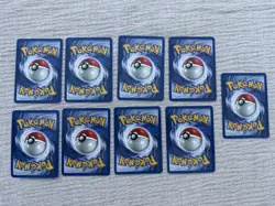 Pokemon TCG Team Rocket Set Mixed Bundle 9 Cards - mixed condition - Image 2