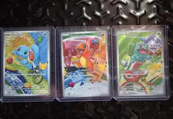 Pokemon TCG First Partner Illustration Collection Series 1 Kanto GEN 1 Set Cards - Image 1