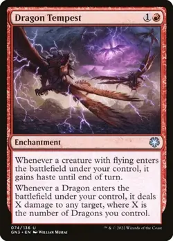 Dragon Tempest Game Night 2022 NM MTG - Image 1