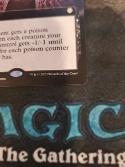 MTG Phyresis Outbreak Extended Art - Phyrexia: All Will Be One Commander #050 - Image 4