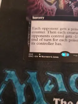 MTG Phyresis Outbreak Extended Art - Phyrexia: All Will Be One Commander #050 - Image 5