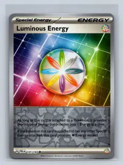 Luminous Energy Reverse Holo SV02: Paldea Evolved #191/193 Pokemon TCG Card - Image 1