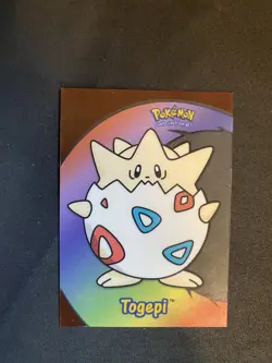 2000 Topps Pokemon TV Animation Edition Series 3 Clear Togepi #PC8 - Image 1