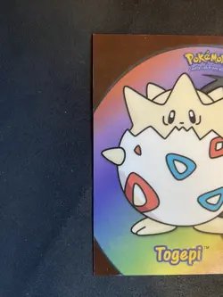 2000 Topps Pokemon TV Animation Edition Series 3 Clear Togepi #PC8 - Image 2