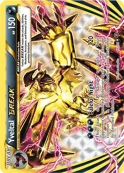 Yveltal BREAK (#66/114) - Holofoil XY - Steam Siege MP Pokemon - Image 1