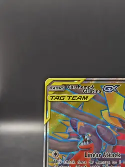 Pokemon TCG Garchomp & Giratina GX 228/236 Tag Team Full Art Holo NM - Image 2