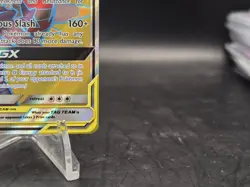Pokemon TCG Garchomp & Giratina GX 228/236 Tag Team Full Art Holo NM - Image 5