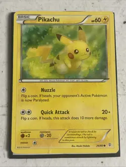 Pokemon Cards Pikachu Non Holo 26/83 Generations Mp - Image 1