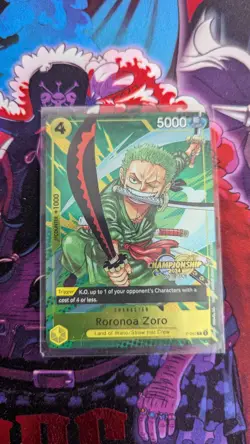 Roronoa Zoro (CS 2024 Event Pack) P-042 One Piece Promotion Cards Foil EN - Image 1