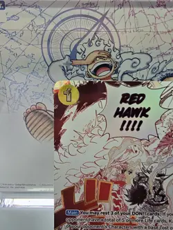 One Piece TCG - Gum-Gum Fire-Fist Red Hawk Alt OP11-114 A Fist of Divine ENG NM - Image 2