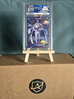 One Piece Sengoku Op07-046 SP The Azure Sea’s ACE 10 GEM MINT Perfect subgrades - Image 1