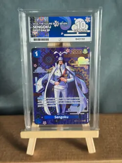 One Piece Sengoku Op07-046 SP The Azure Sea’s ACE 10 GEM MINT Perfect subgrades - Image 5