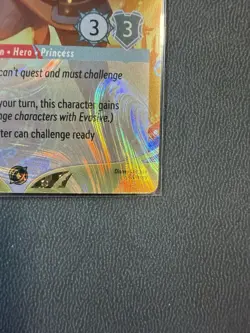 Disney Lorcana Challenge Mulan Charging Ahead HoloFoil Promo Card 7/C2 EN 8 - Image 3
