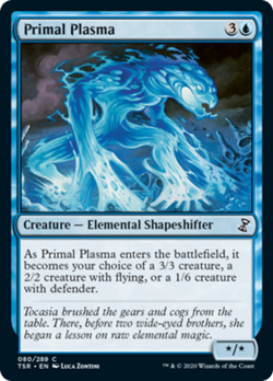 Primal Plasma FOIL Time Spiral Remastered NM Blue Common MAGIC MTG CARD ABUGames - Image 1