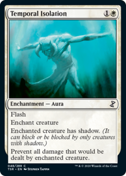 Temporal Isolation FOIL Time Spiral Remastered NM White Common MTG CARD ABUGames - Image 1