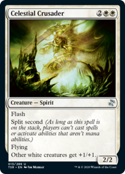 Celestial Crusader FOIL Time Spiral Remastered NM White Uncommon CARD ABUGames - Image 1