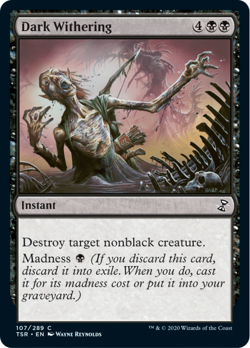 Dark Withering FOIL Time Spiral Remastered NM Black Common MAGIC CARD ABUGames - Image 1