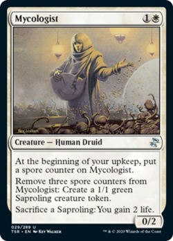 Mycologist FOIL Time Spiral Remastered NM White Uncommon MAGIC MTG CARD ABUGames - Image 1