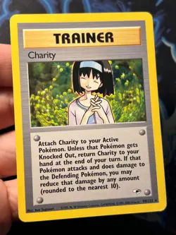Charity 99/132 - Gym Heroes - Rare Pokemon Card Near Mint - - Image 3