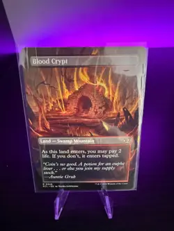 Magic the Gathering - Blood Crypt - Lorwyn Eclipsed - Borderless - MTG NM Non - Image 2