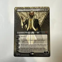 Ral Zarek, Guest Lecturer (Borderless) Secrets of Strixhaven Regular - Image 1