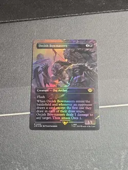 Magic: The Gathering MTG Creature Orcish Bowmasters Rare Foil Borderless # 433 - Image 1