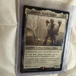 1 x Codsworth, Handy Helper - Universes Beyond: Fallout - NM-Mint - MTG - Image 3