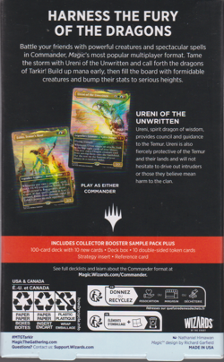 Magic the Gathering-Tarkir: Dragonstorm Commander Deck - Temur Roar - Image 2