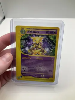 Alakazam 33/165 Expedition Rare Pokemon Card - Image 1