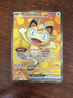 Meowth EX 107/088 Perfect Order 2026 Ultra Rare - Image 1