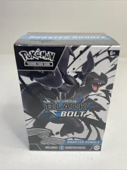 Pokemon TCG Scarlet Violet Black Bolt Booster Bundle NEW Factory Sealed Cards ! 196214129290 - Image 2