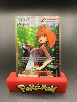 Brigette - 161/162 - Full Art Ultra Rare Breakthrough Pokemon NM-LP 2015 - Image 1