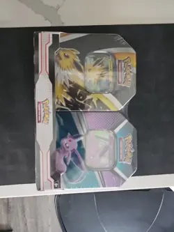 Pokemon TCG V Heroes Bundle Tin 2-Pack Jolteon & Espeon FACTORY SEALED-NEW 820650855658 - Image 5