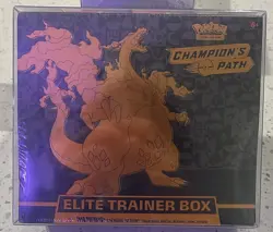 POKEMON TCG CHAMPION’S PATH ELITE TRAINER BOX ETB FACTORY SEALED RARE CHARIZARD - Image 1