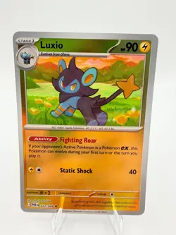 Luxio 027/088 Uncommon Perfect Order Pokemon Reverse Holo Near Mint - Image 1