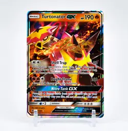 Turtonator GX - 18/145 Guardians Rising Ultra Rare Pokemon - NM/MINT - Image 1