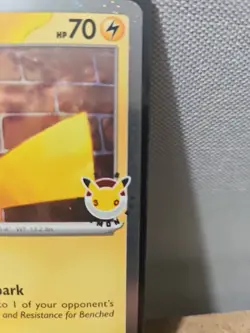 Pokemon Day 2026 30 Pikachu Stamped Promo Card 051/162 - Image 2