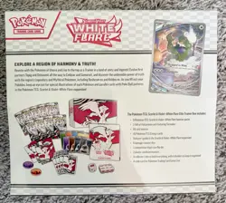 Pokemon TCG Scarlet & Violet White Flare Elite Trainer Box Factory Sealed ETB - Image 2