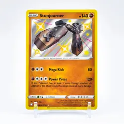 Stonjourner - SV075/SV122 Shining Fates SHINY HOLO Rare Pokemon - NM/MINT - Image 1