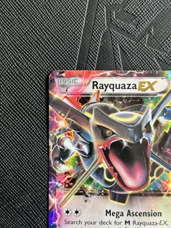 Pokemon TCG Rayquaza EX XY69 Black Star Promo Holo (English) HP/Damaged - Image 4