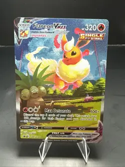 Pokemon Flareon VMAX Holo Promo SWSH: Sword & Shield Promo Cards SWSH180 - Image 2