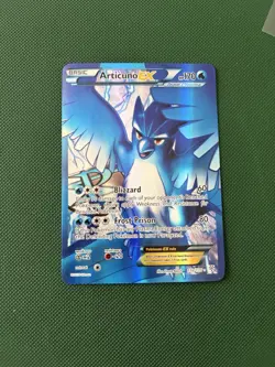 Pokemon Articuno EX Full Art 132/135 Plasma Storm 2013 Secret Rare Holo NM Raw - Image 1