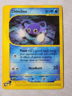 Played (LP) Chinchou - Non-Holo #70 Aquapolis Pokemon TCG - Image 1
