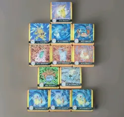Lot 12 Pokemon Action Flipz 1999 Premier Edition Artbox Lenticular Collectibles - Image 1